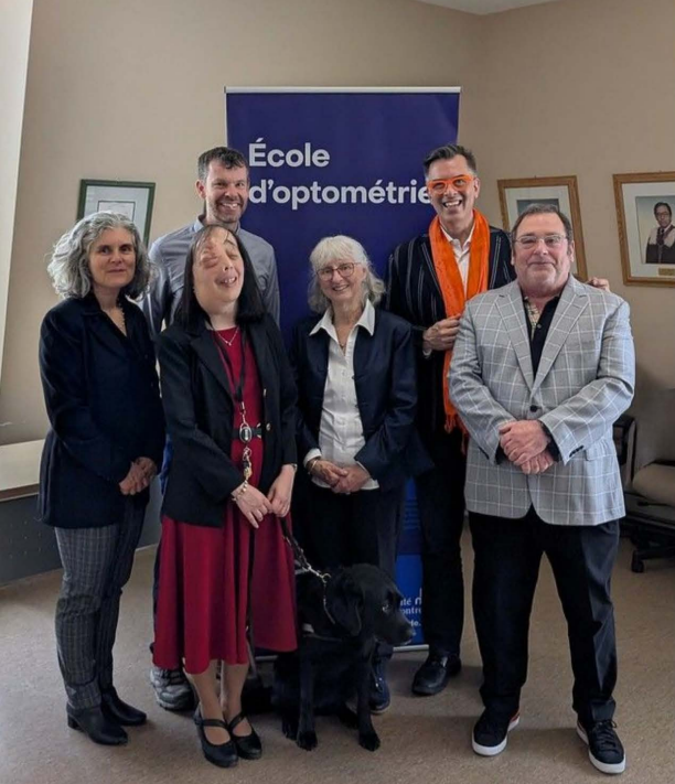 Photo: From left to right: Dr. Judith Renaud, Dr. Natalina Martiniello, Dr. Tanya Packer, Dan Zbacnik. Back row: Dr. Joe Nemargut and Dr. Walter Wiitich.